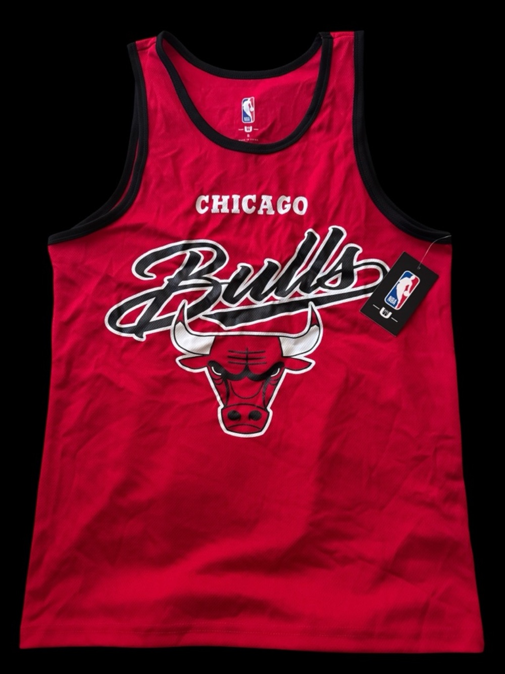 New Chicago Bulls Red NBA Tank Top Jersey small